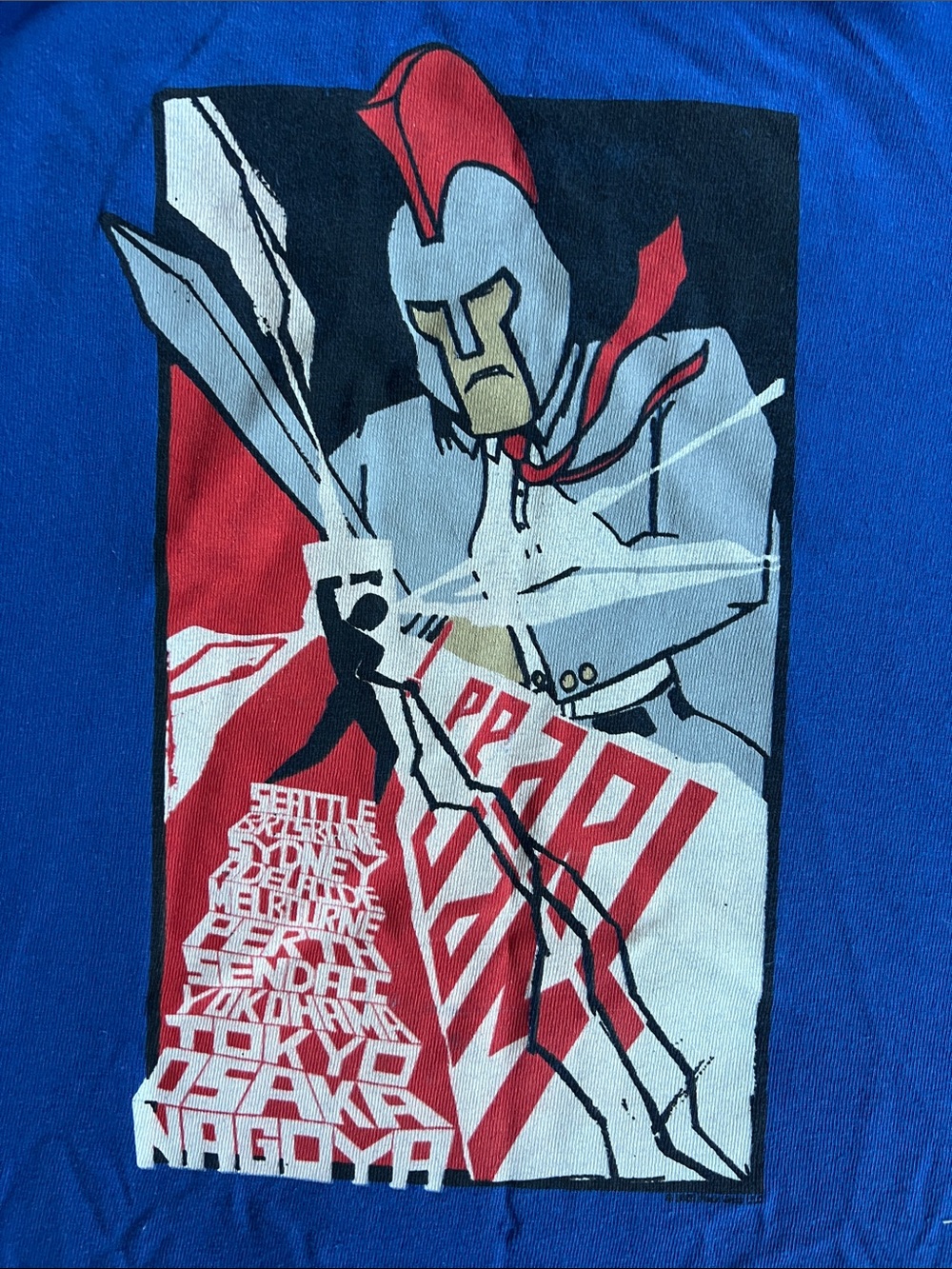 Pearl Jam Official Merch 2003 Riot Act Spartan Tour Tee- never worn